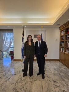 Πανεπιστημιακό Τμήμα, Ιστορικό Αρχείο και Ειδικό Σχολείο στην ατζέντα της συνάντησης του Βουλευτή Ν. Λευκάδας, Θανάση Καββαδά, με την Υπουργό Παιδείας κ.Σοφία Ζαχαράκη